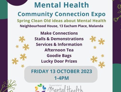 Malanda Mental Health Community Connection Expo. 
 Friday 13th October 1-4pm

Sa…